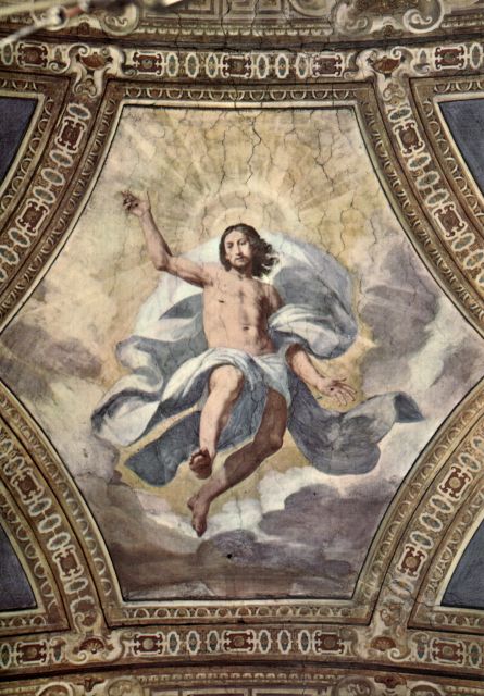 Anonimo — Certosa di Milano (Garegnano) 1349. Daniele Crespi (1629). Cristo nella gloria — insieme